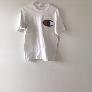 White champion shirt